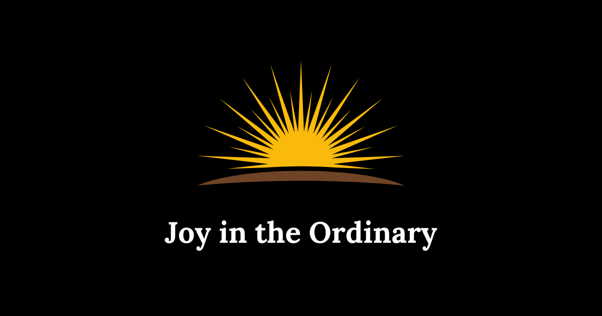 Finding Joy in the Ordinary