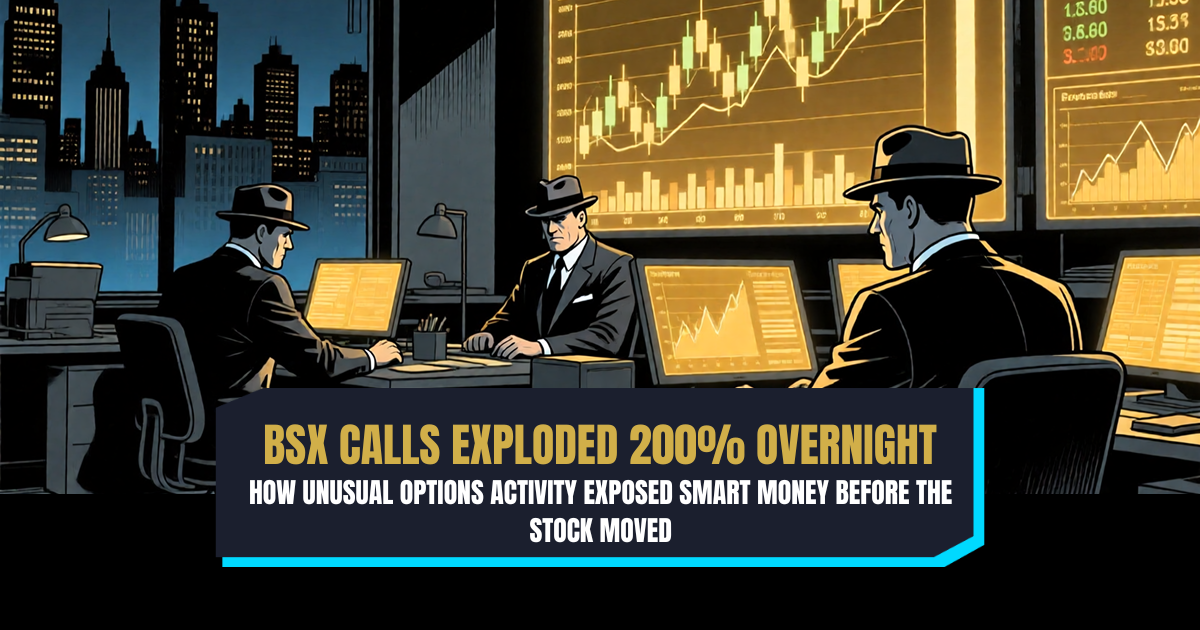 These BSX Calls Exploded 200% Overnight