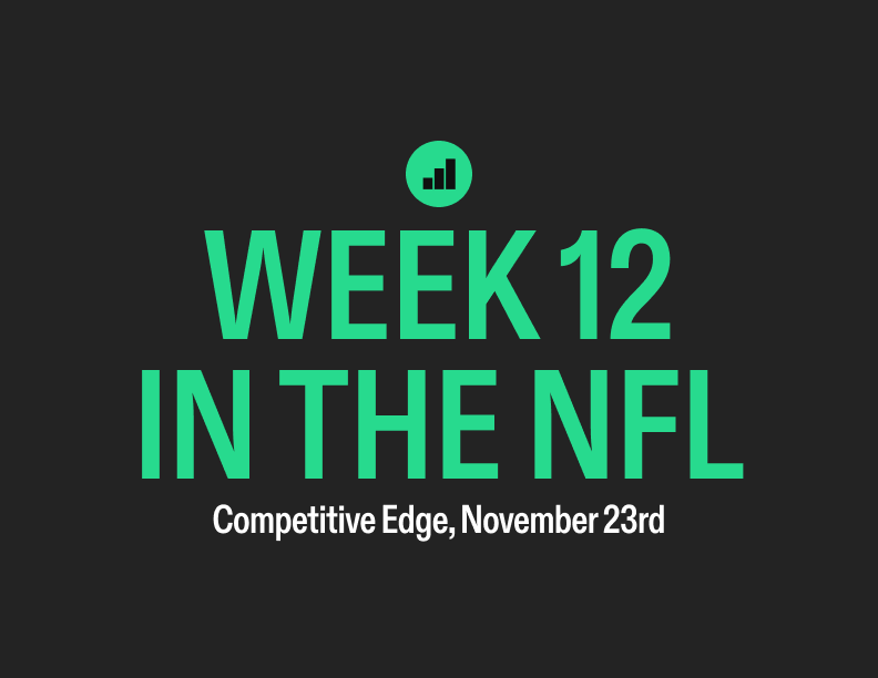 Touchdowns In Week 12