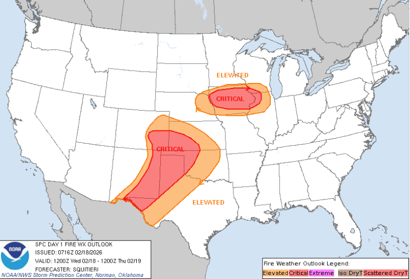 Wildfires update: state of emergency declared for 3 counties in Oklahoma