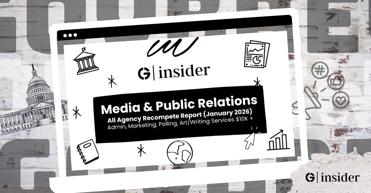 Recompete Report: Media & PR