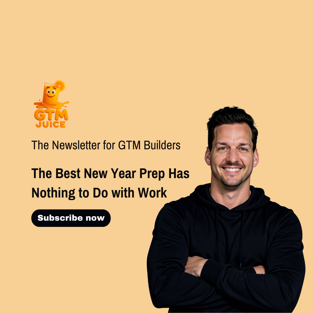 The Best New Year Prep Has Nothing to Do with Work