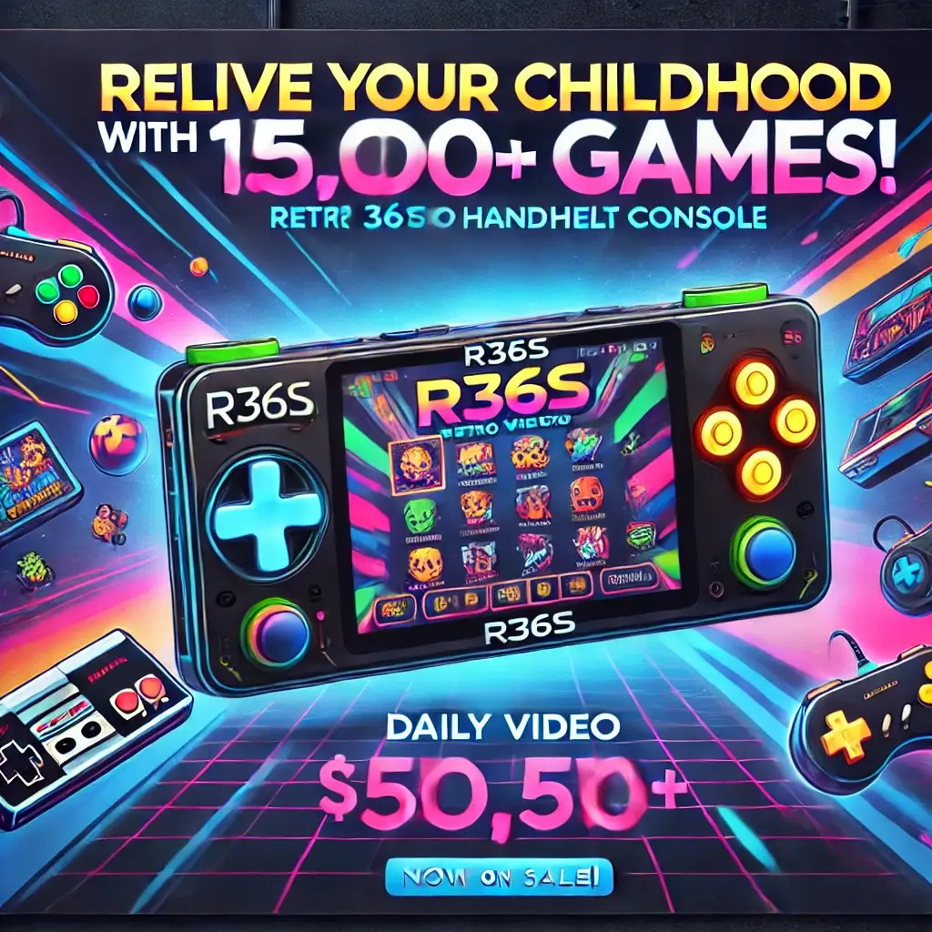 Rediscover the Magic of Retro GamingExperience 15,000 Games on One Console!