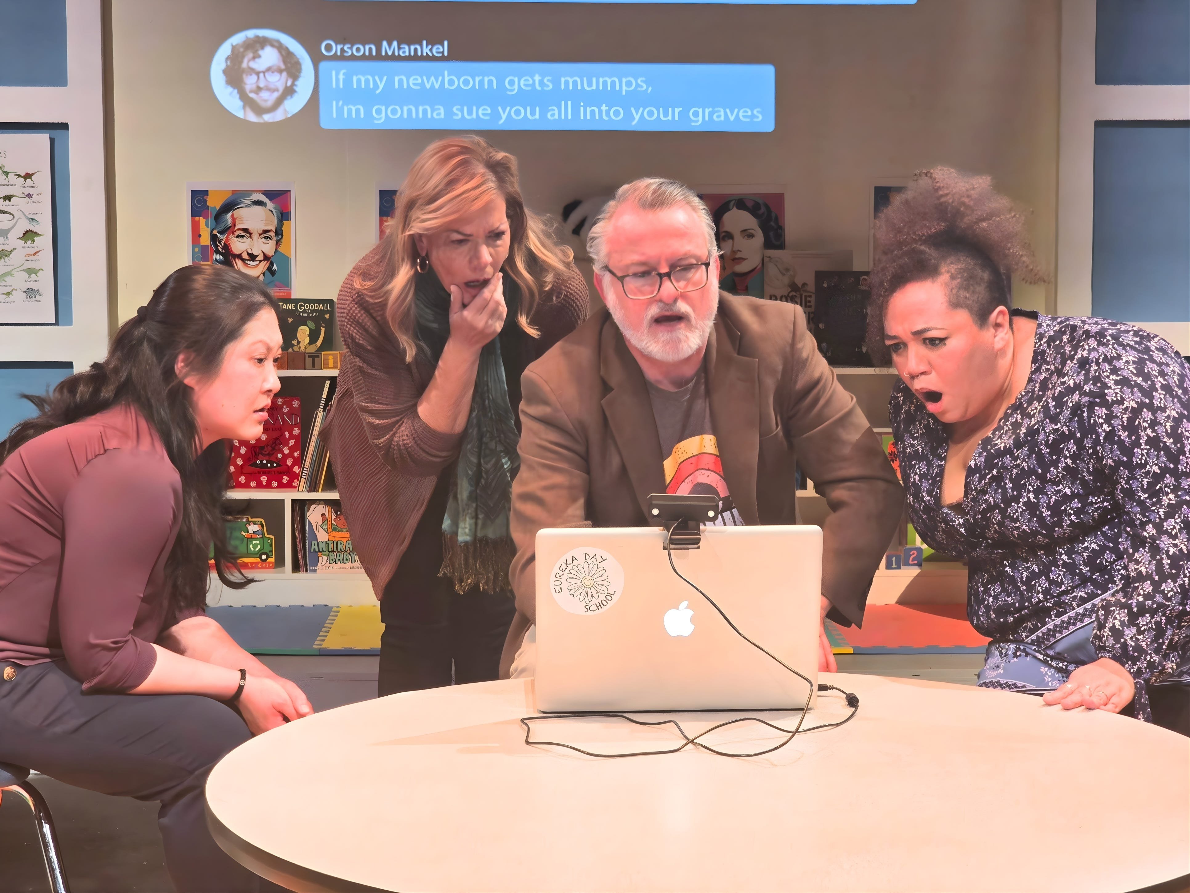 Battle lines are drawn in 'Eureka Day'