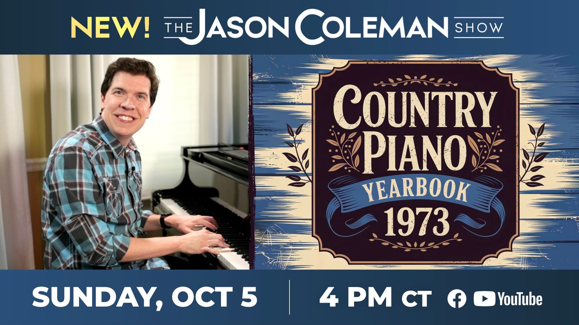 NEW Show Today! 🎹 Let's take a trip to 1973!