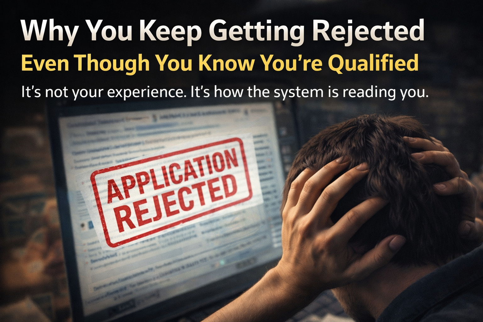 Why You Keep Getting Rejected Even Though You Know You’re Qualified