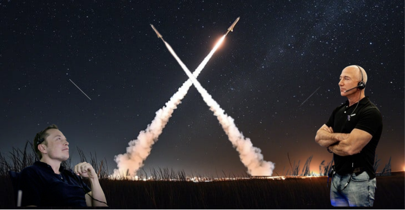 💧SpaceX & BlueOrigin, um dia cheio no espaço