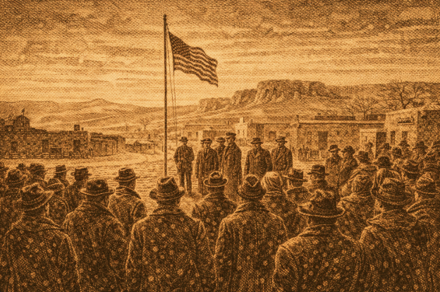 The 47th Star Joins the Flag (1912)