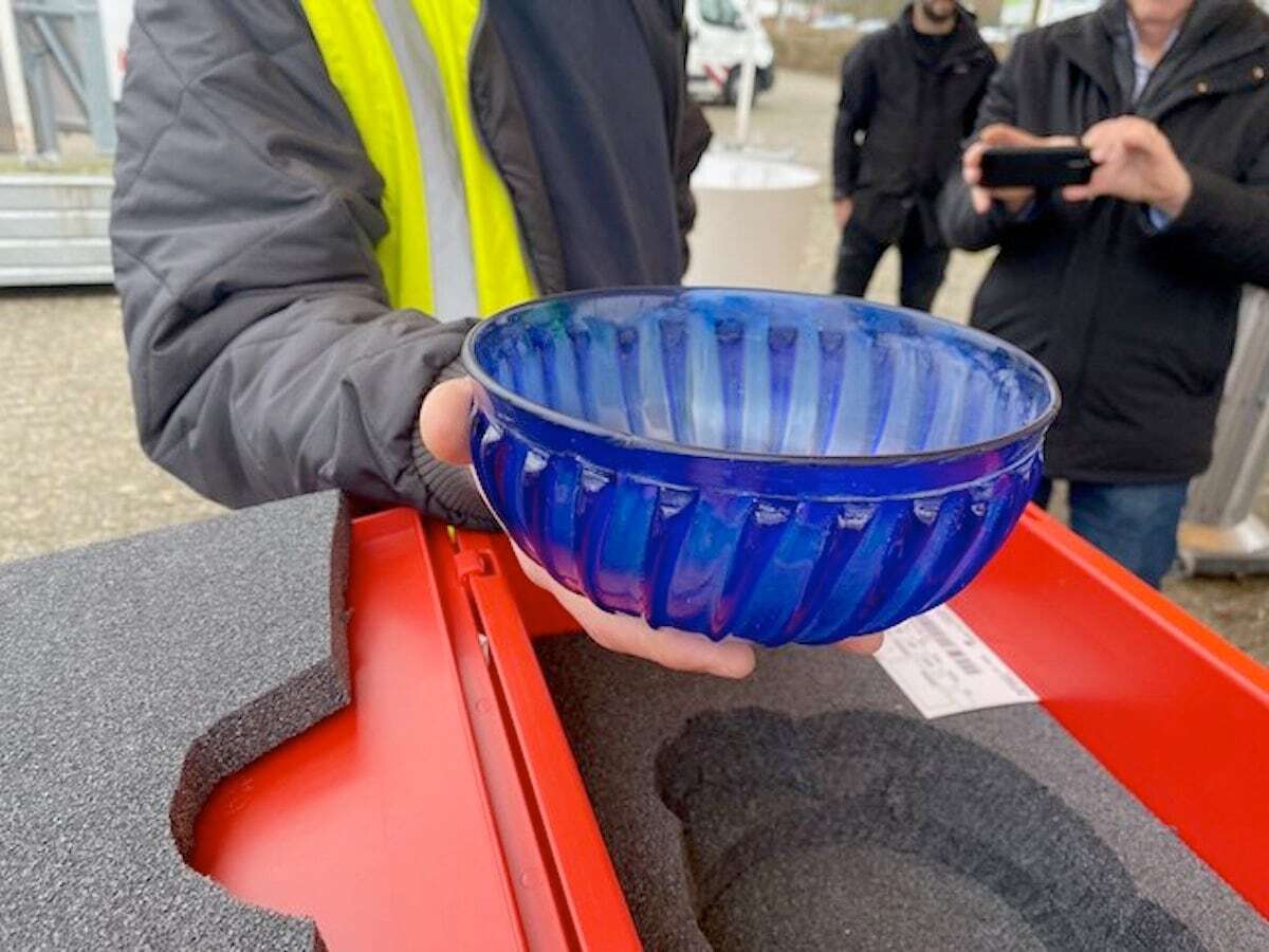 Archaeologists Unearth 2,000 Year Old Glass Bowl in Pristine Condition