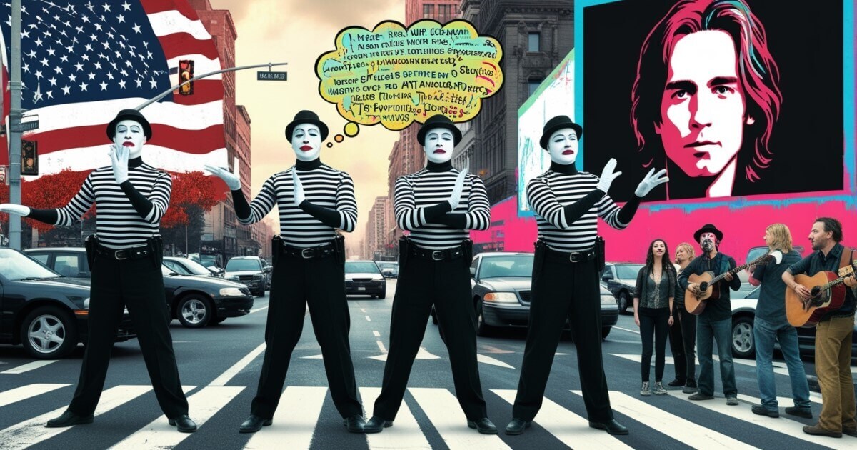 Replacing Police with Mime Artists