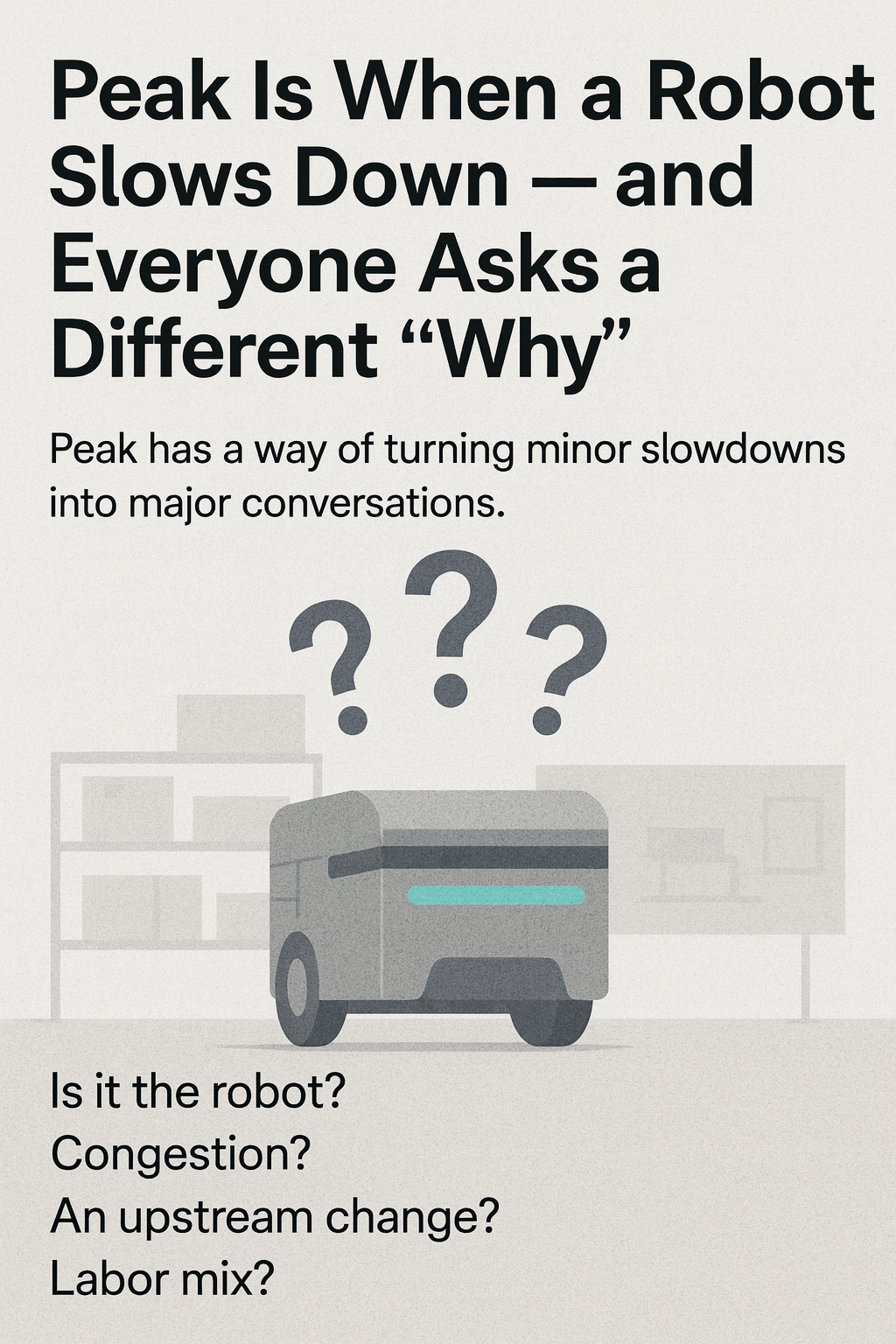 The Hidden Cost of Peak: Uncertainty - Weekly Roundup (Dec 8- Dec 14)