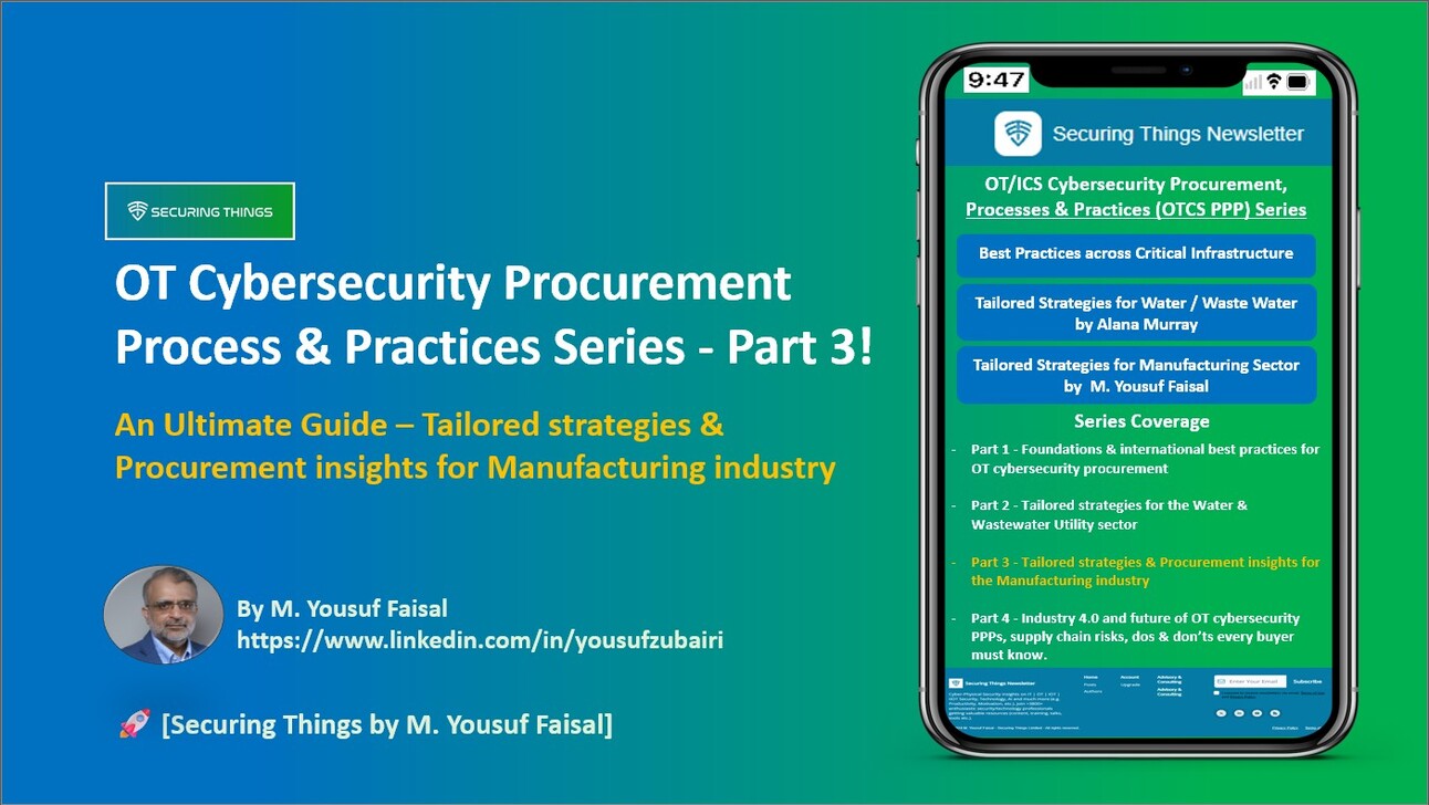 OT Cybersecurity Procurement Process & Practices (OTCS PPP) an ultimate guide - Part 3