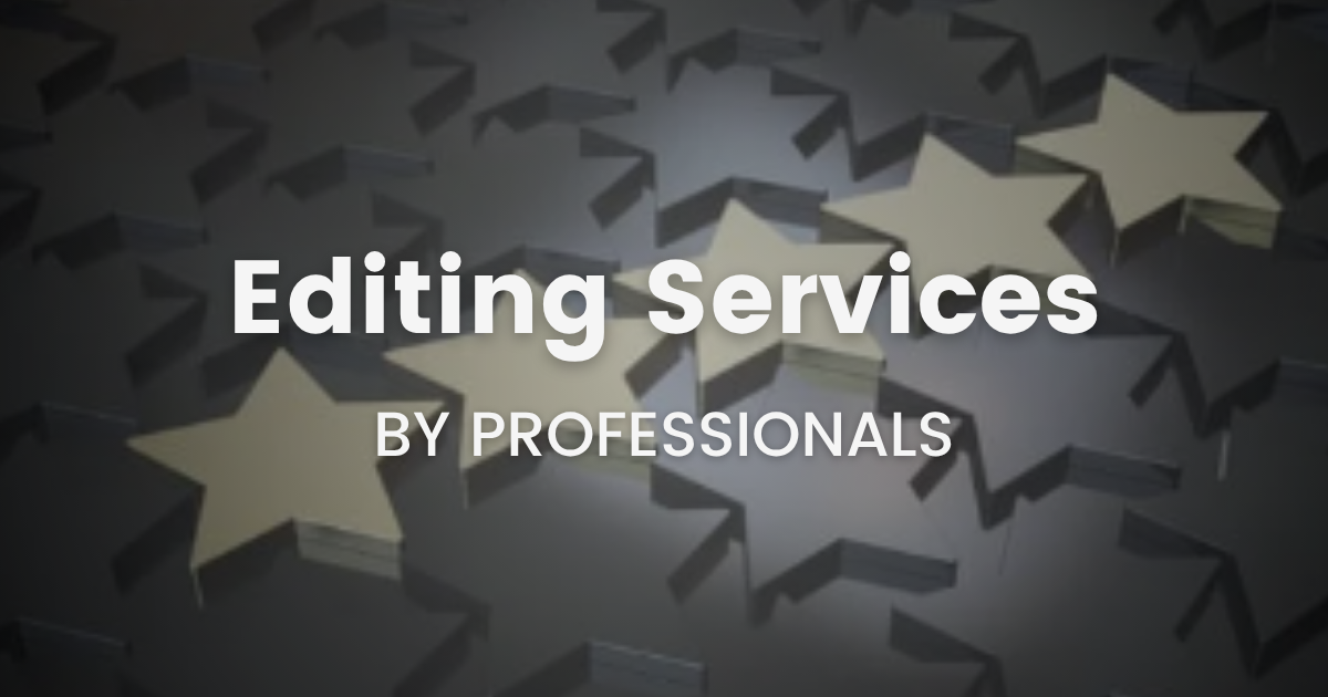 #67 Editing Services