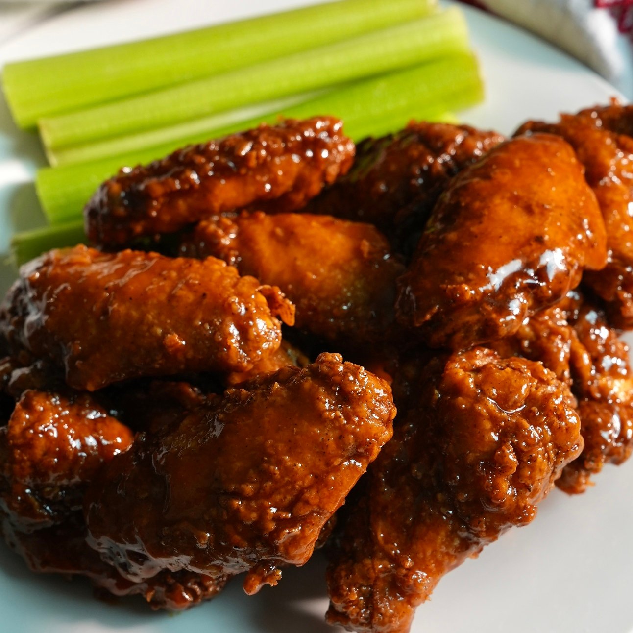Hot Honey Old Bay Wings