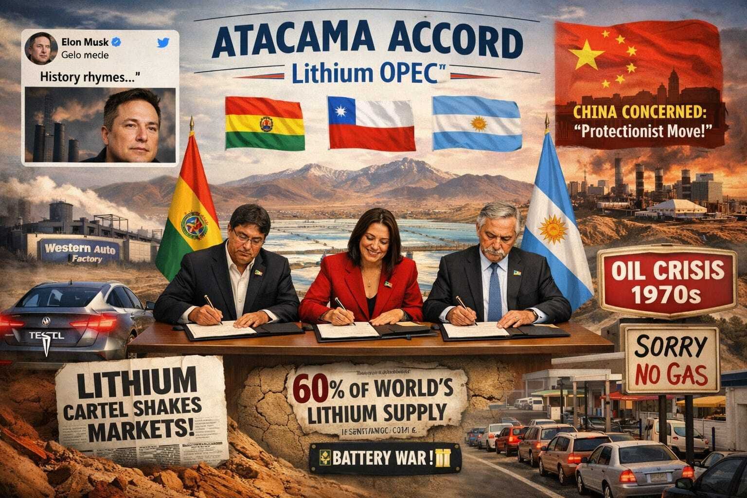 The "Atacama Accord": The Birth of the "Lithium OPEC"