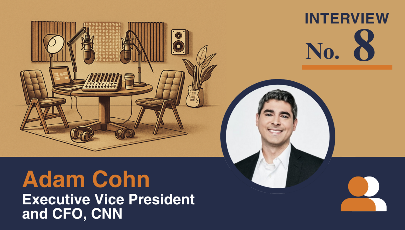 CNN’s CFO Didn’t Network—He Built a Basketball Hoop
