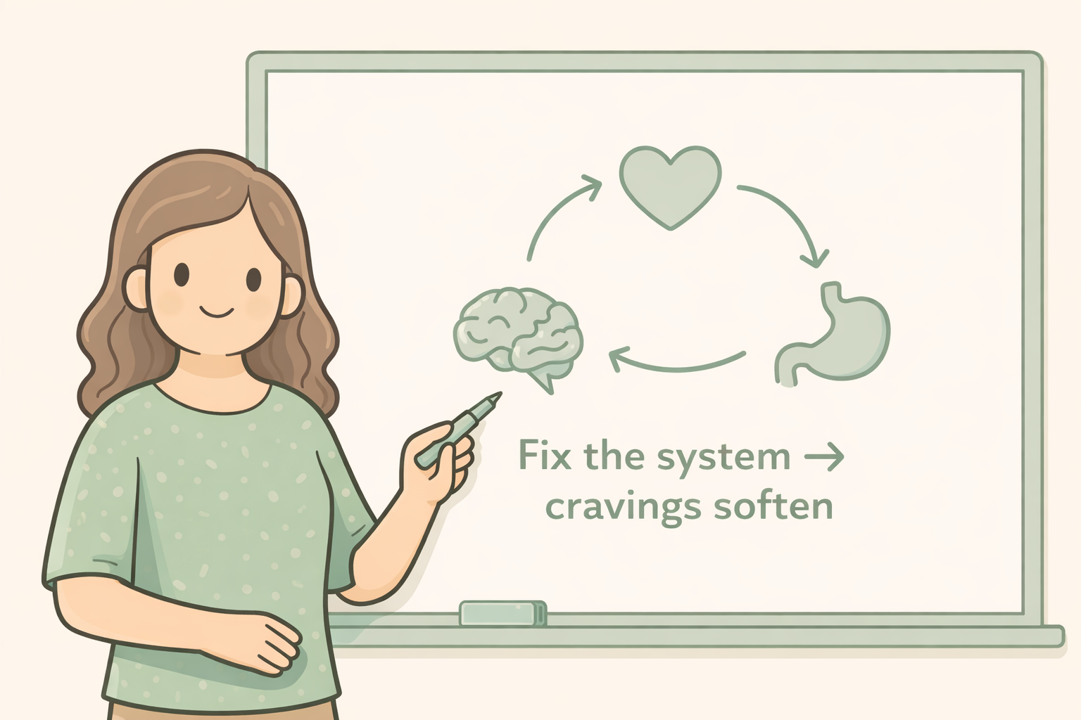 Tomorrow: Something that actually breaks cravings