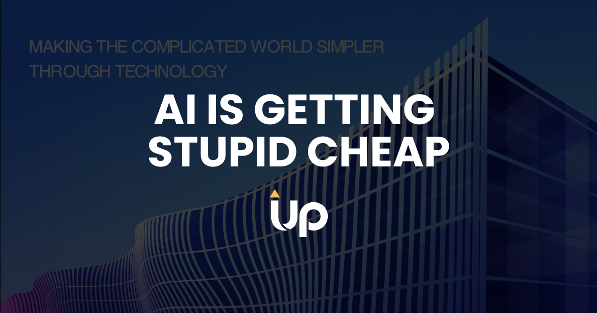 AI Is Getting Stupid Cheap