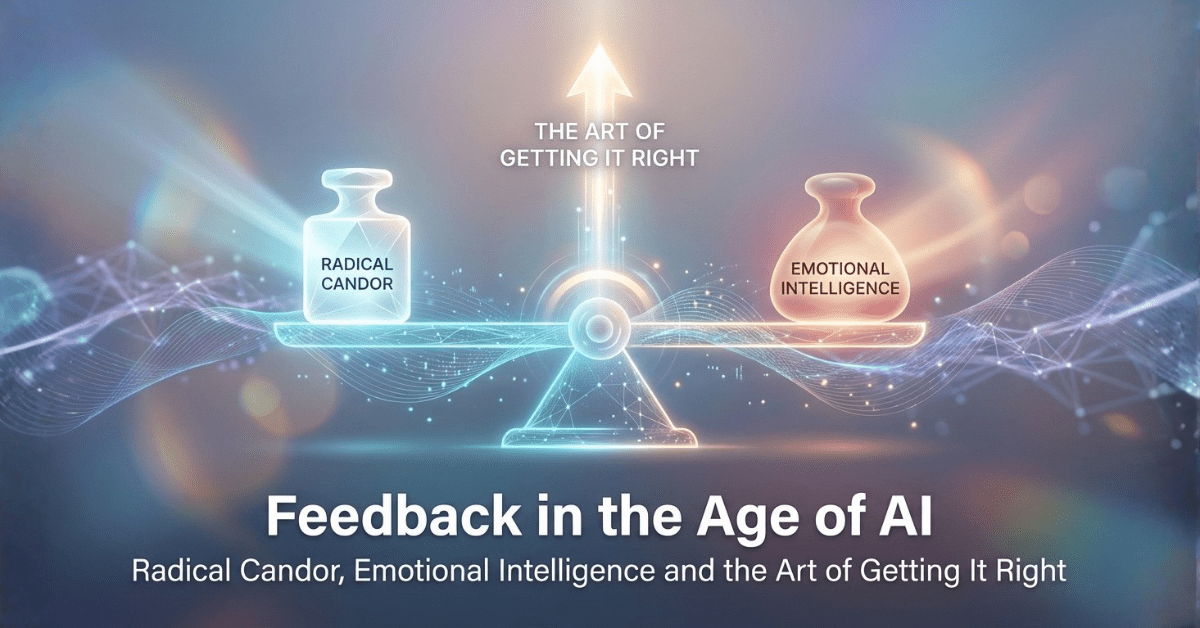 Feedback in the Age of AI: Radical Candor, Emotional Intelligence and the Art of Getting It Right