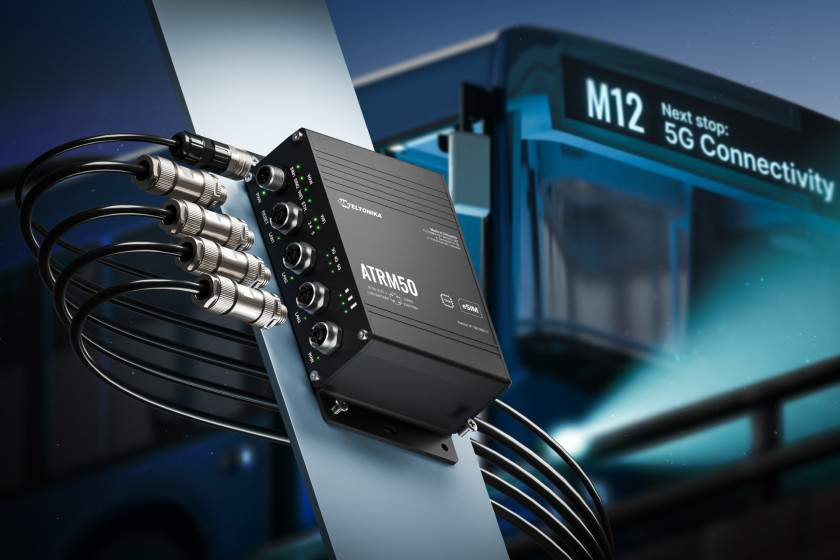 ATRM50: Router 5G para conectividad 5G a bordo de trenes y tranvías