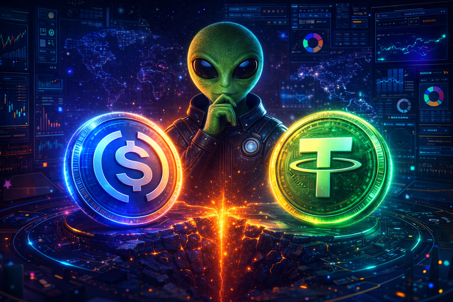 Análise Detalhada: USDC vs USDT