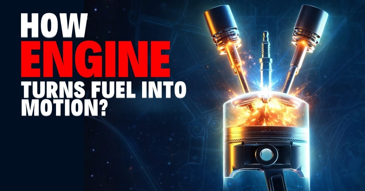 How Your Car Actually Turns Fuel into Motion?