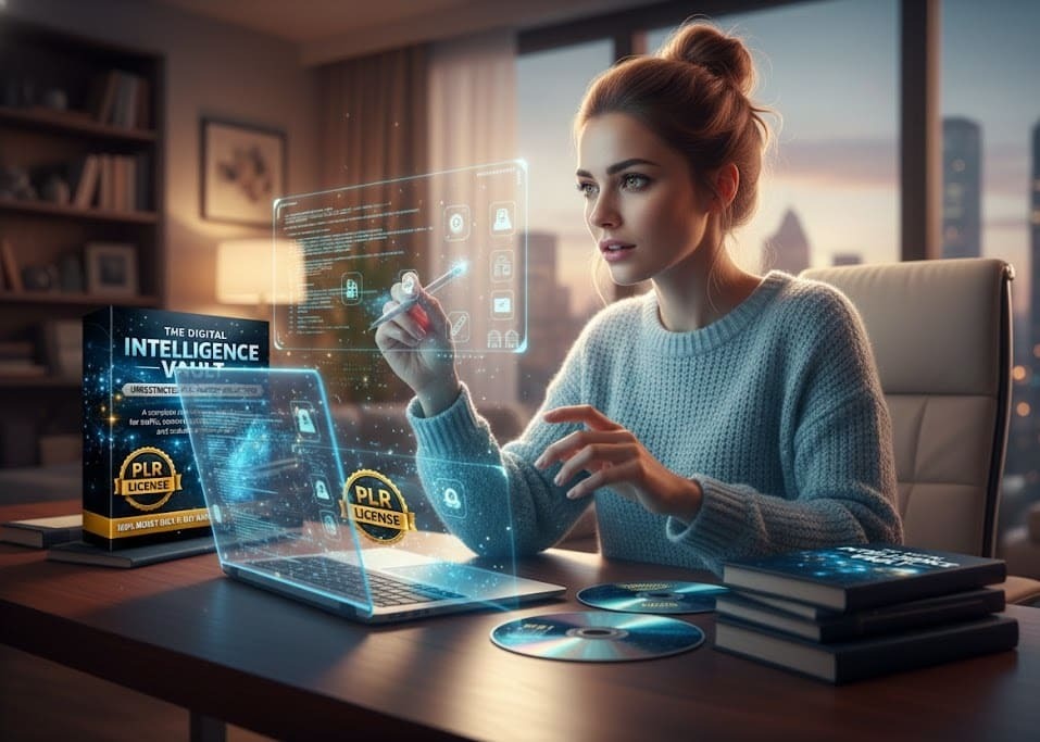 The Digital Intelligence Vault Review with PLR + Bonus