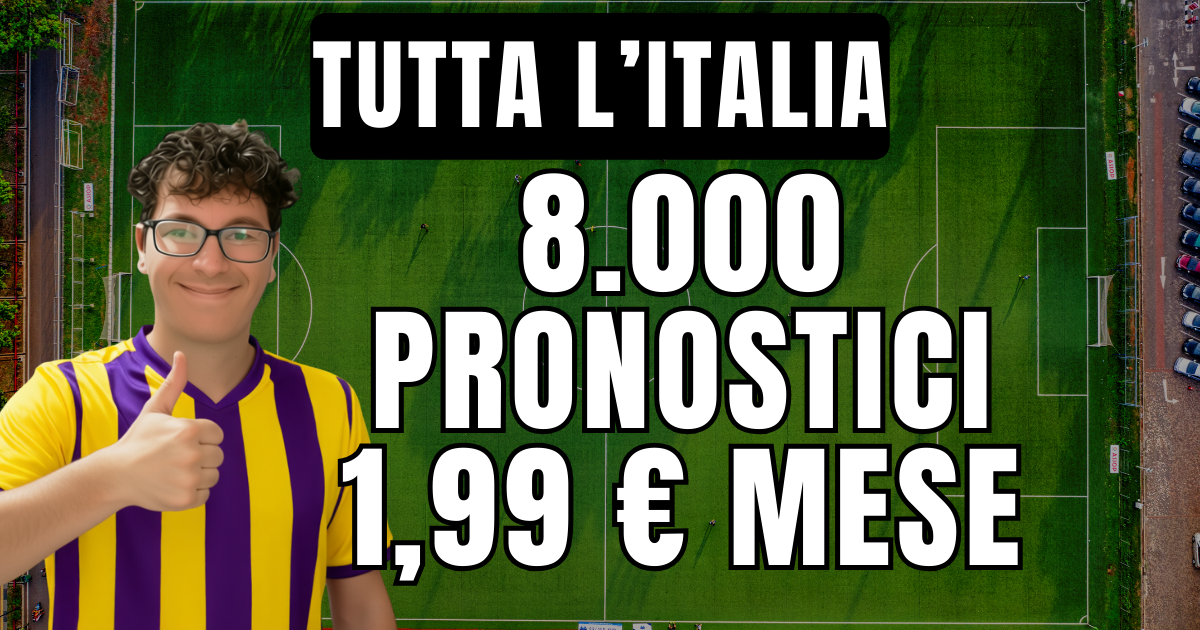 PIANO ITALIA: IL CALCIO A CASA TUA