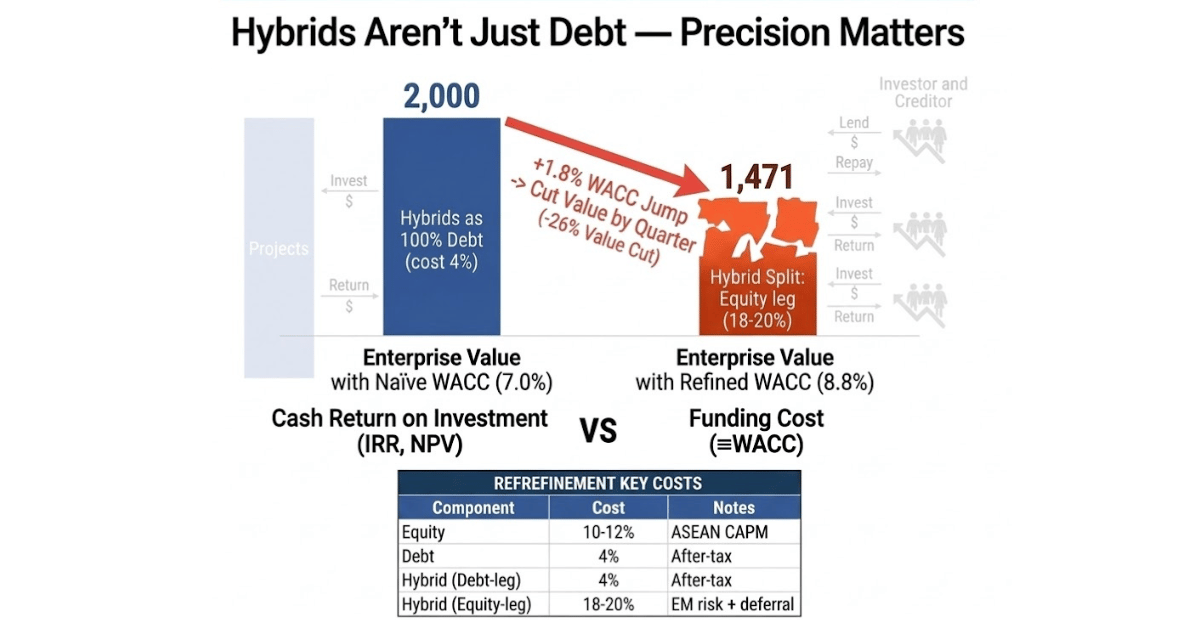 The WACC Pitfall: How Hybrid Capital Valuation Can Make or Break Your Deal