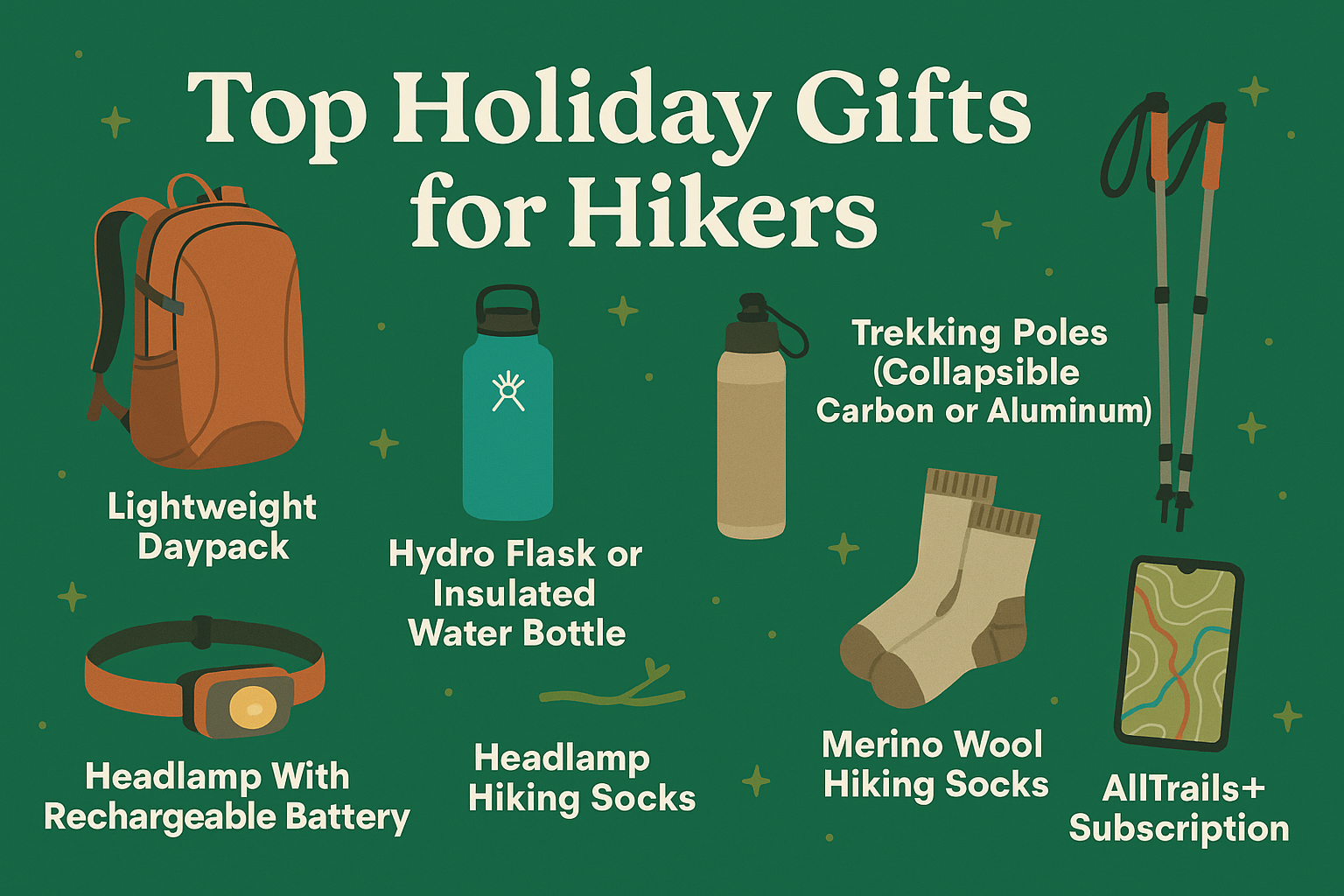 The 10 best holiday gifts for hikers