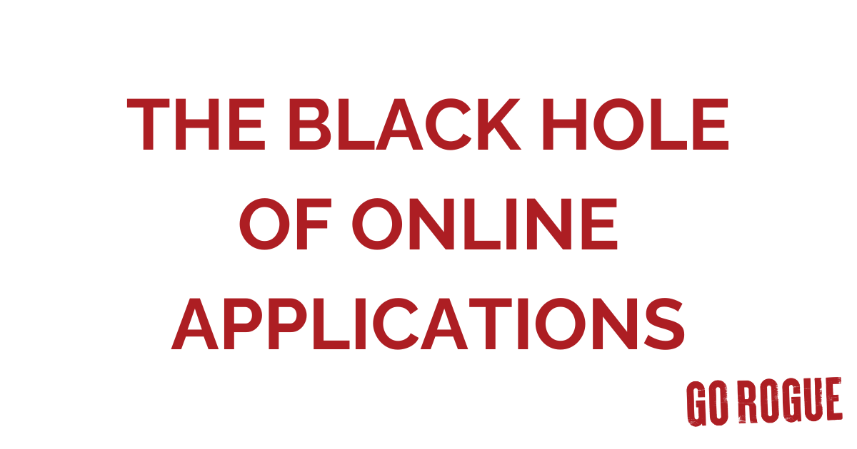 The Black Hole of Online Applications