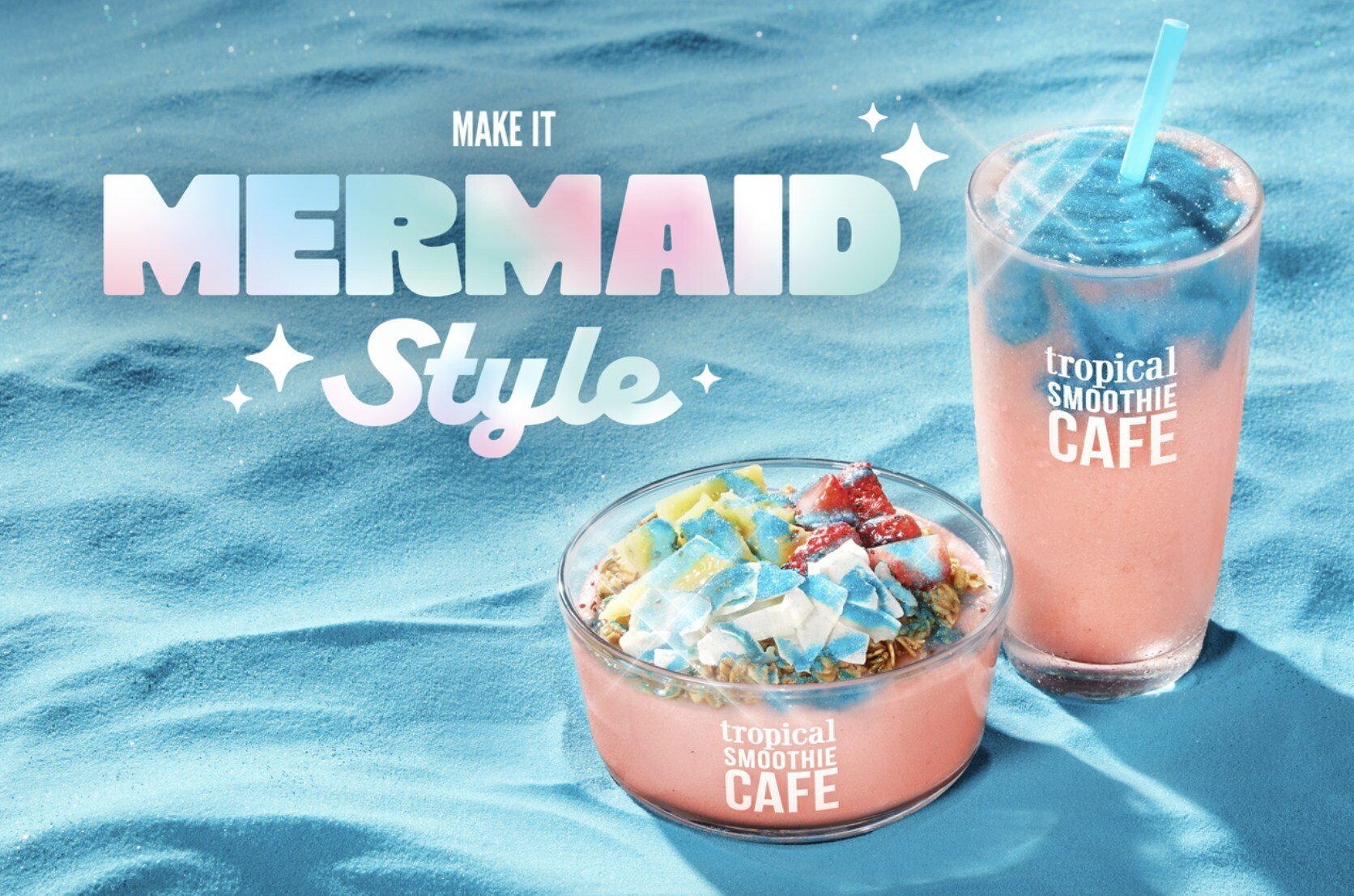 Mermaid Style Shines at Tropical Smoothie Cafe