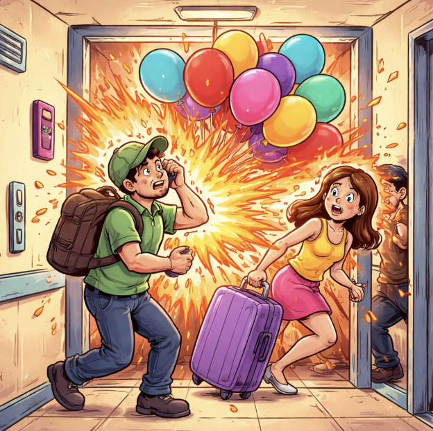 Birthday Balloons, Now with Rocket Boosters