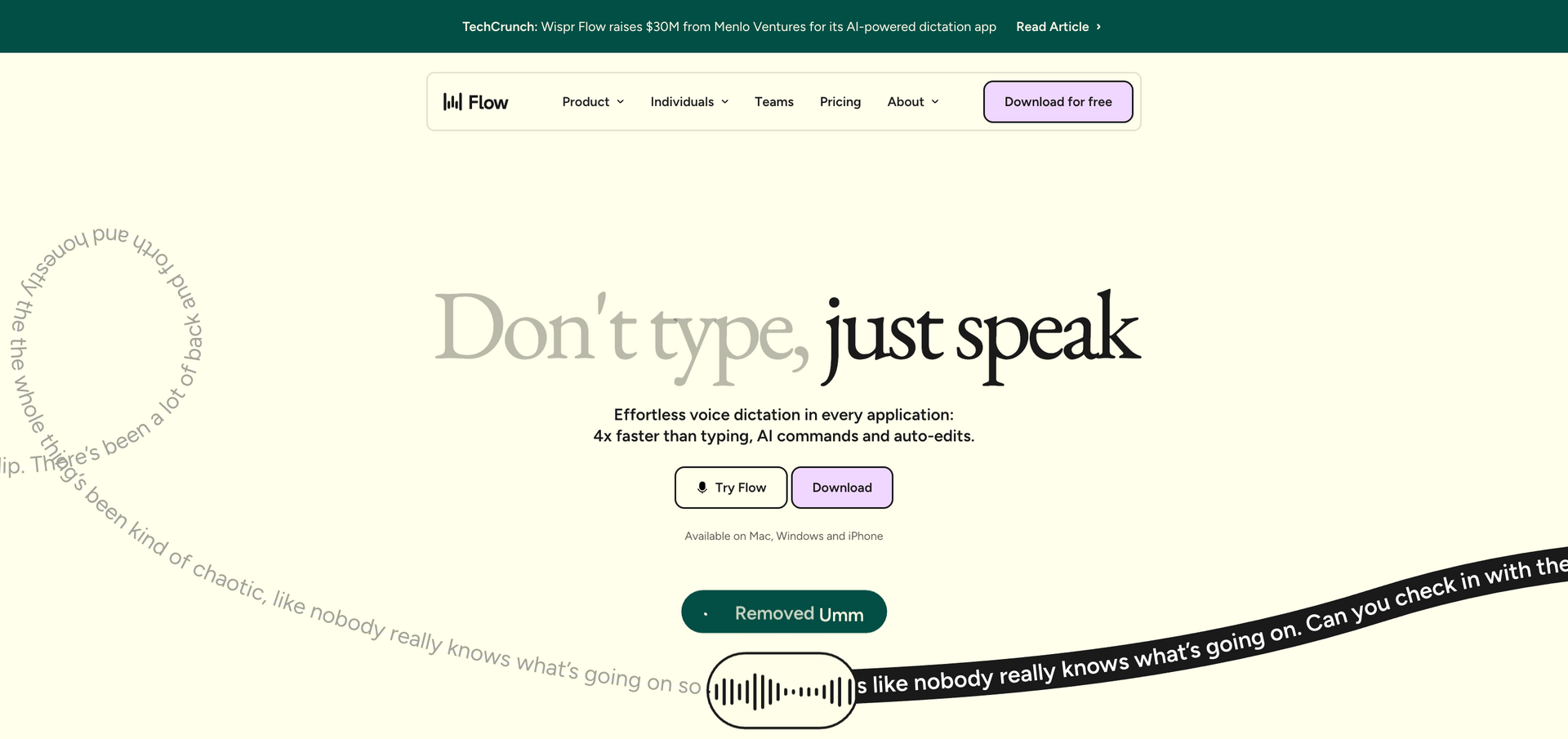 PLG company: Wispr Flow