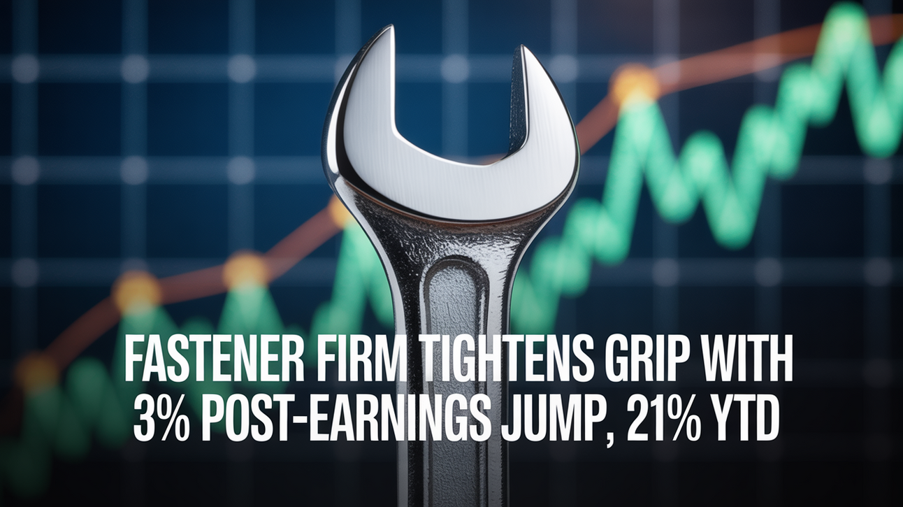 Fastener Firm Tightens Grip With 3% Post-Earnings Jump, 21% YTD