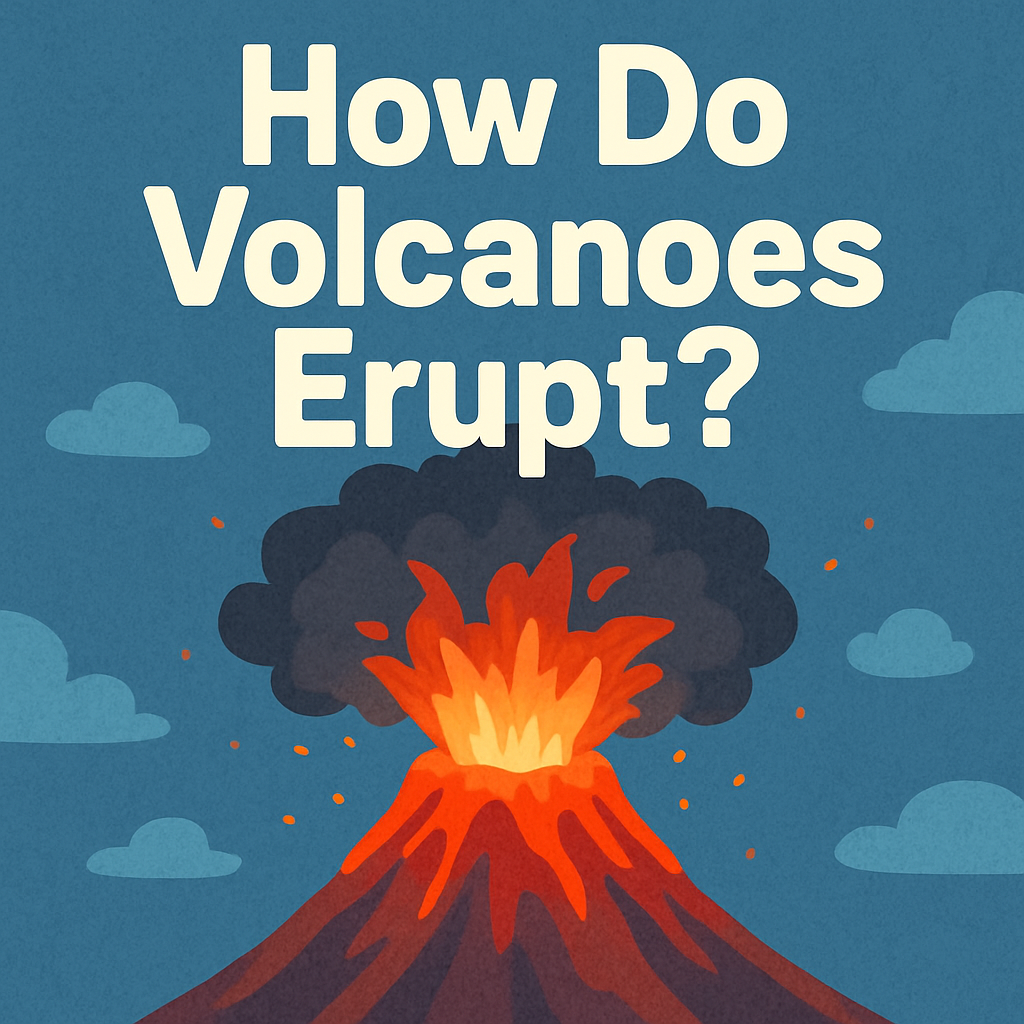 How Do Volcanoes Erupt?