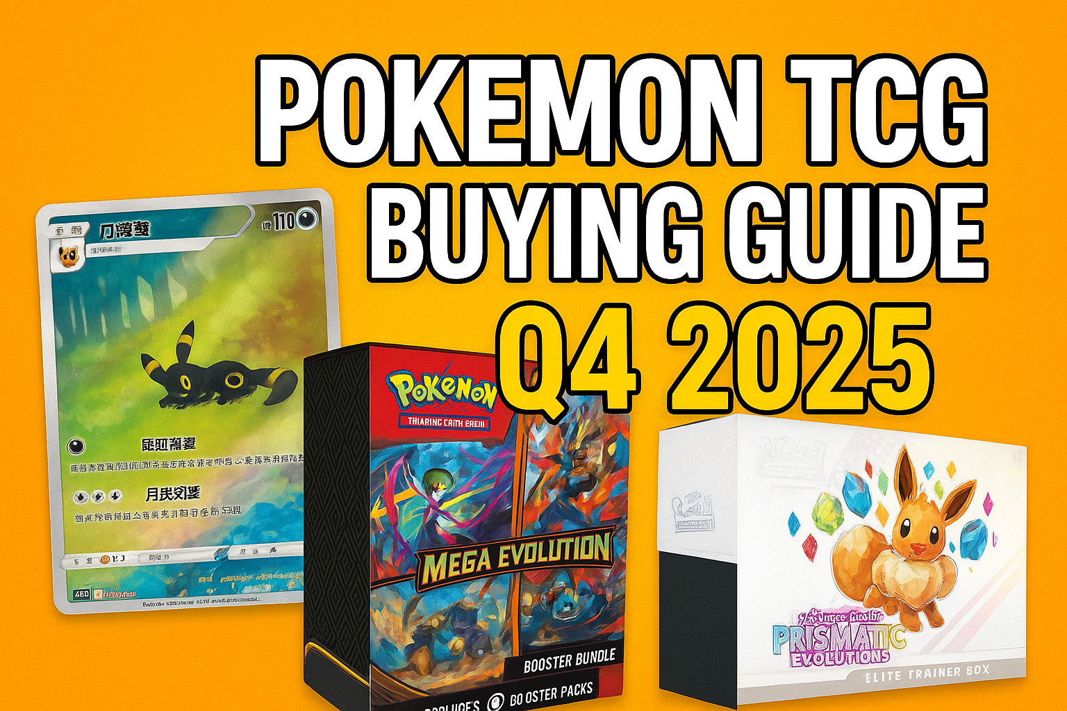 What Pokemon sets and products to buy heading into Q4 2025