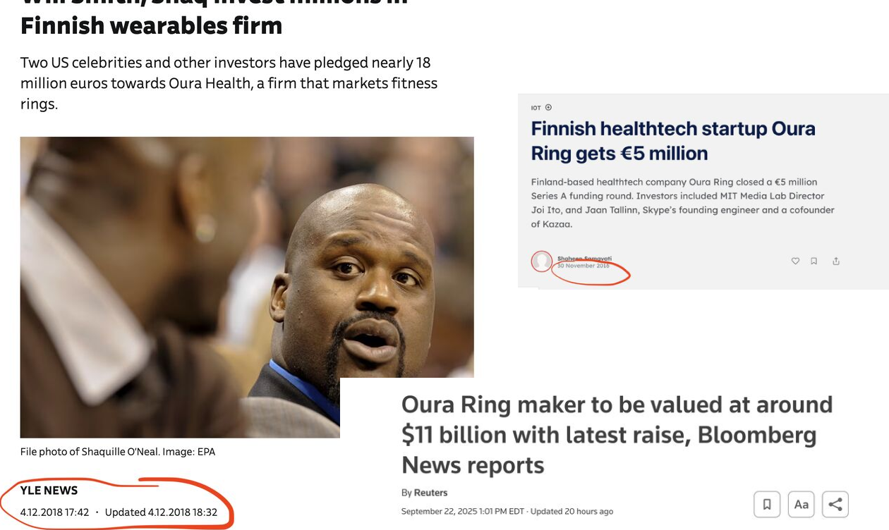 Oura Ring Valuation, "Business Managers", and More