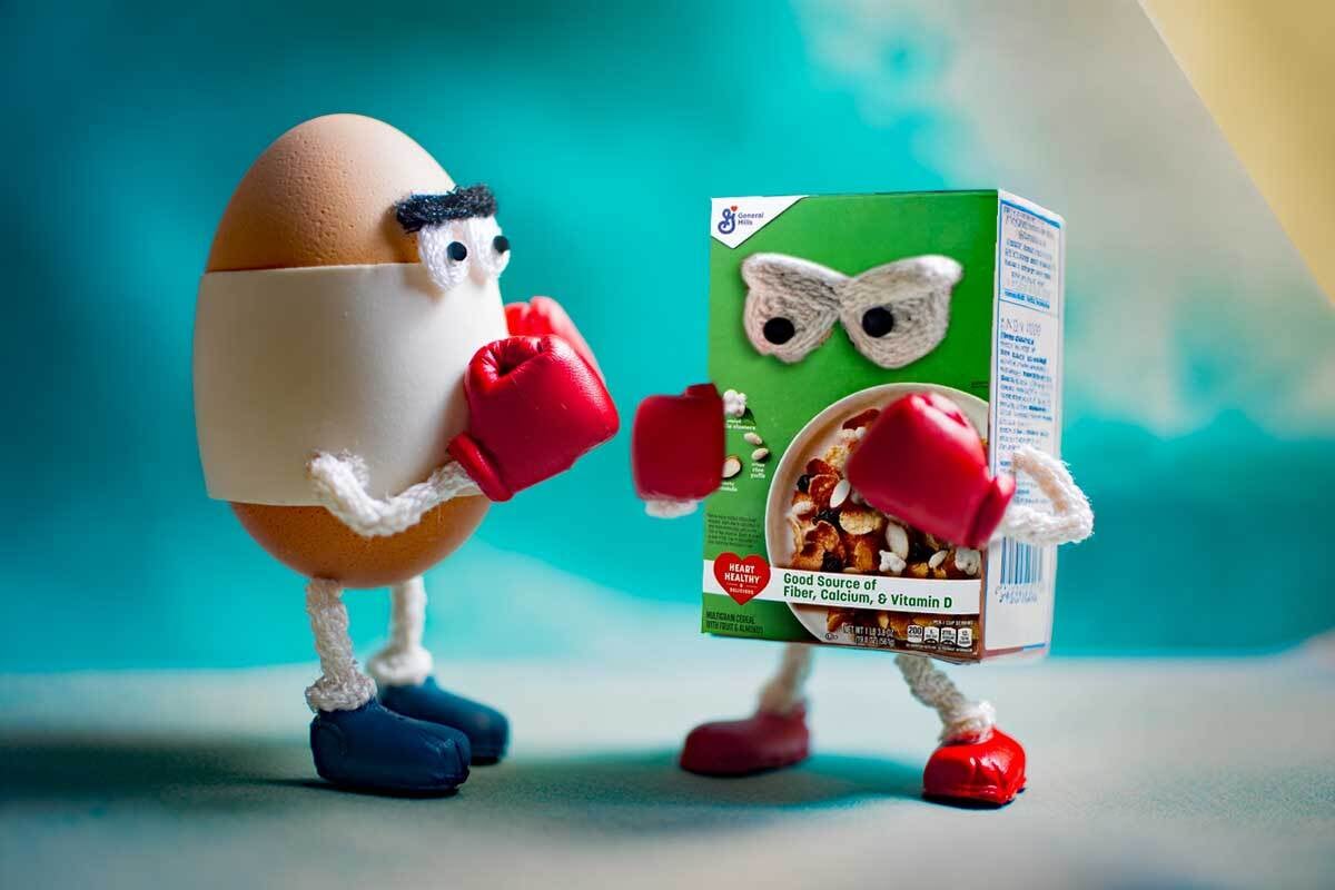 Eggs vs Cereal for Breakfast