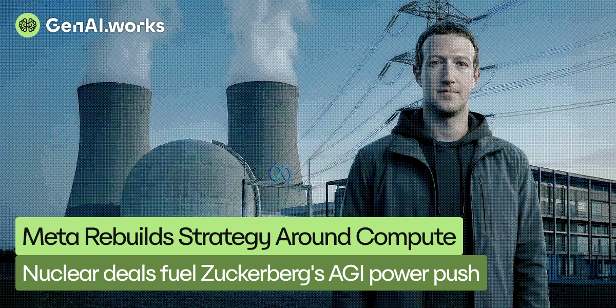 Meta Turns to Nuclear Power in $600B Push To Secure AI Compute