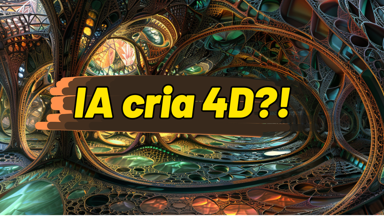 🤖IA gera ambientes 4D!