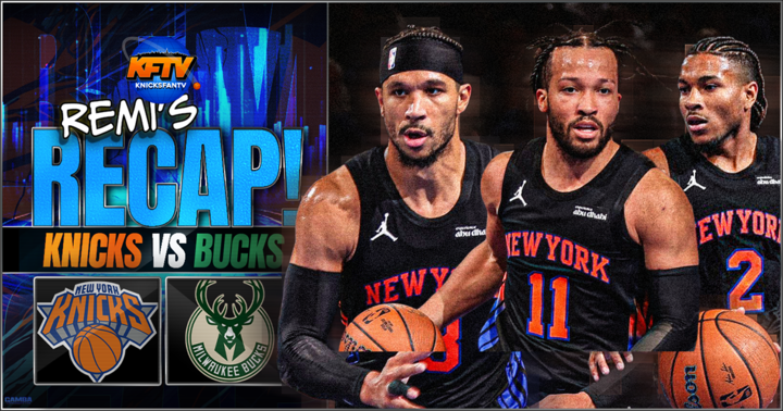 New York Knicks beat the Milwaukee Bucks 118-109: I want the Cup