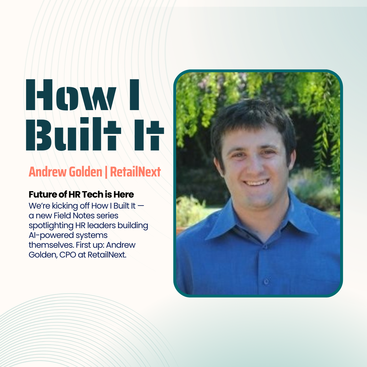 🛠️ How I Built It: Andrew Golden’s $600 Engagement Platform