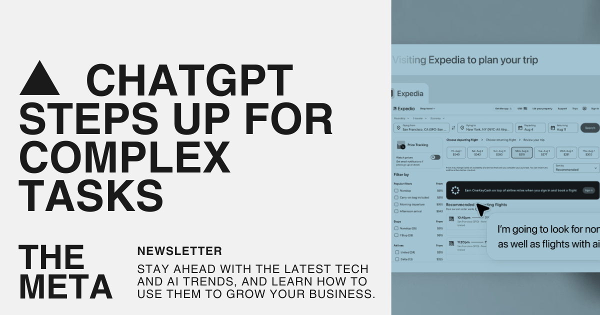 ▲ New ChatGPT Update: AI Steps Up for Complex Tasks