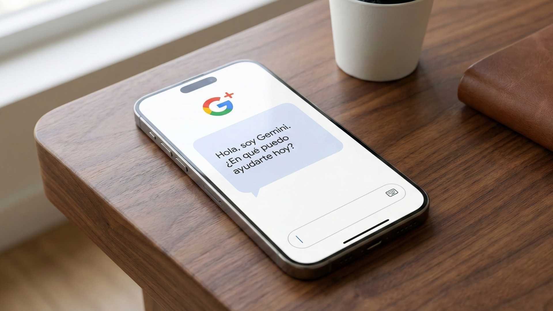 iPhone con cerebro de Google