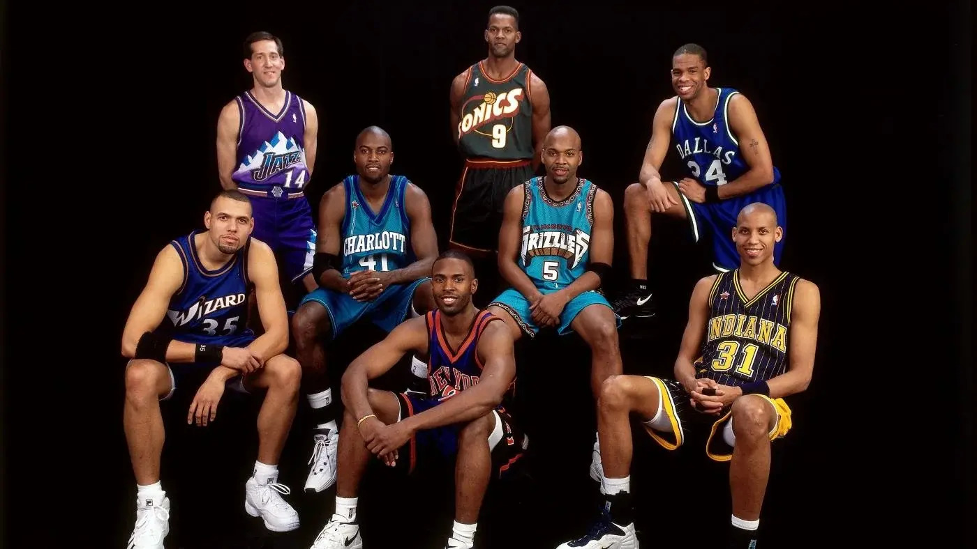 Top 10 Most 90s NBA Jerseys (by Pure ’90s Chaos)