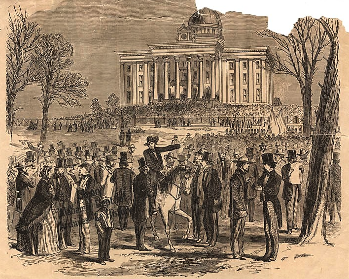 January 9, 1861 - The Union Breaks in Two