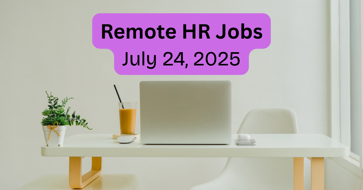 📰 HR Jobs Hub Newsletter – July 24