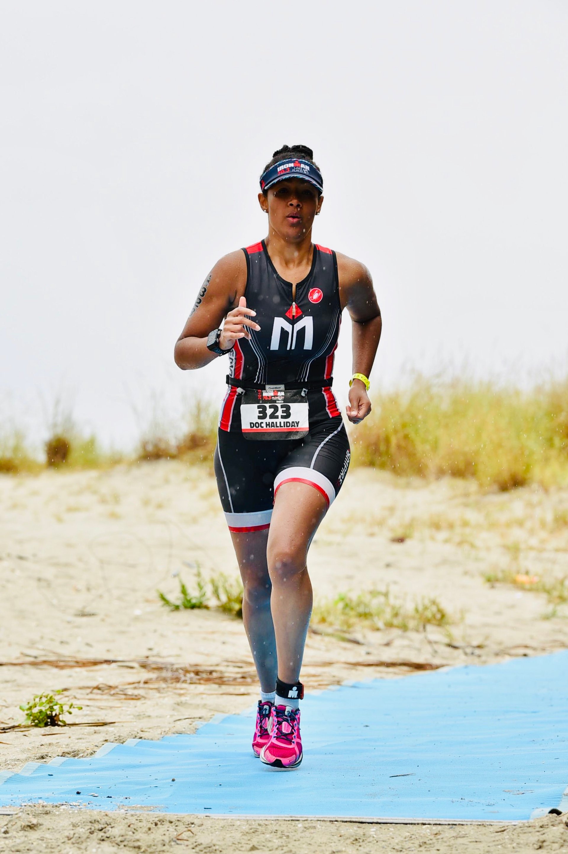 “I am an athlete because I am active.”