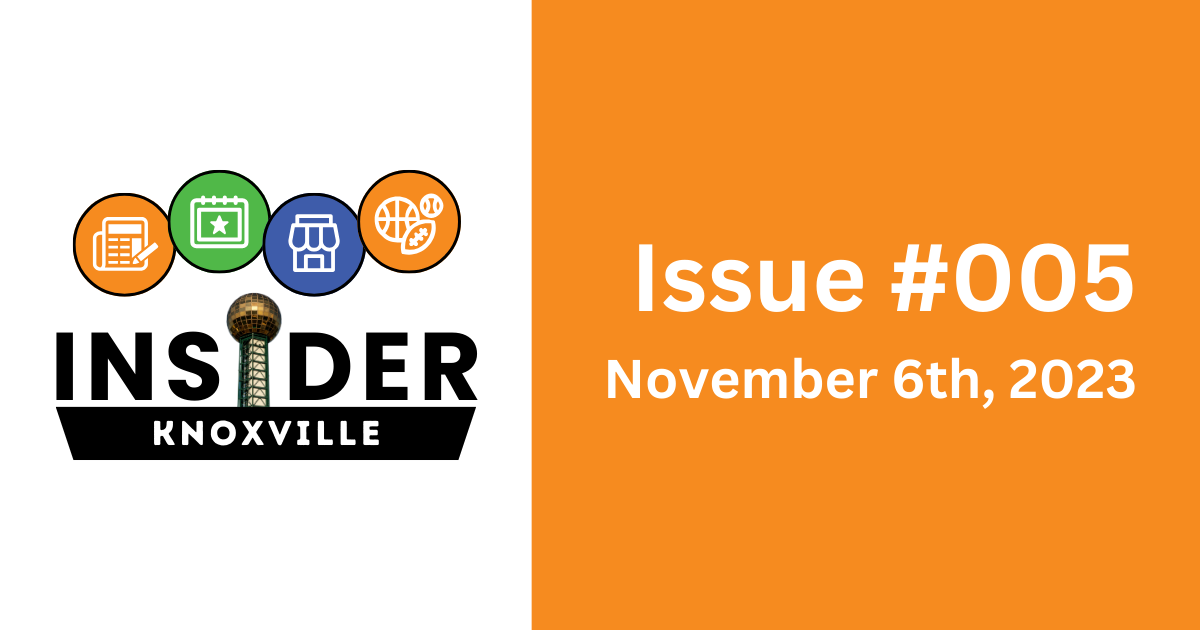 Voting Day for Knoxville City Residents is Tuesday, November 7th